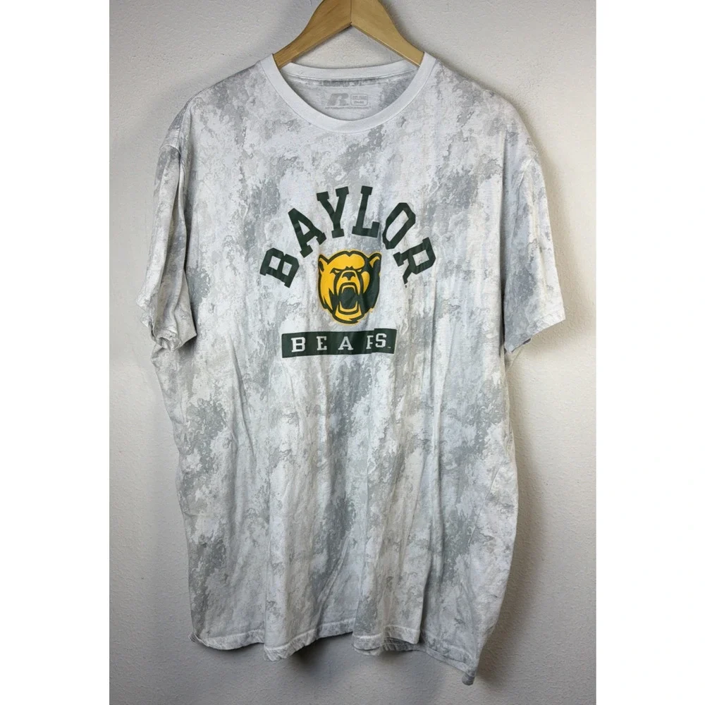 Baylor Bears College University Mom Bears Gray yellow green 3 t shirt Lot 2X 3X - Picture 11 of 16